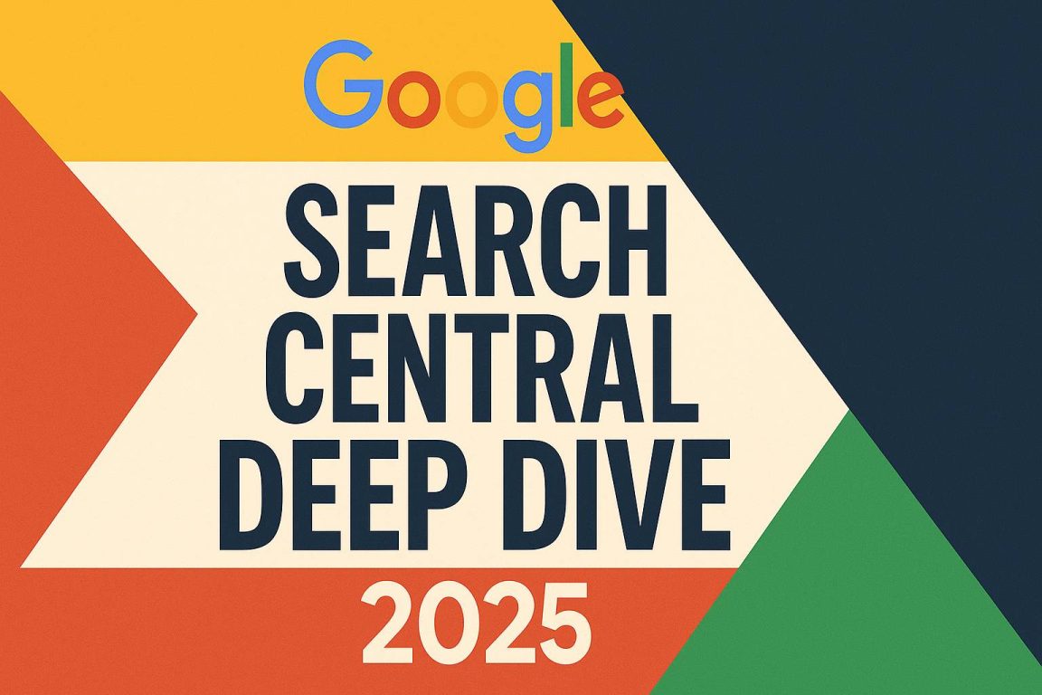 Google Search Central Deep Dive 2025: A Must for SEO Leaders 1 Google Search Central Deep Dive 2025