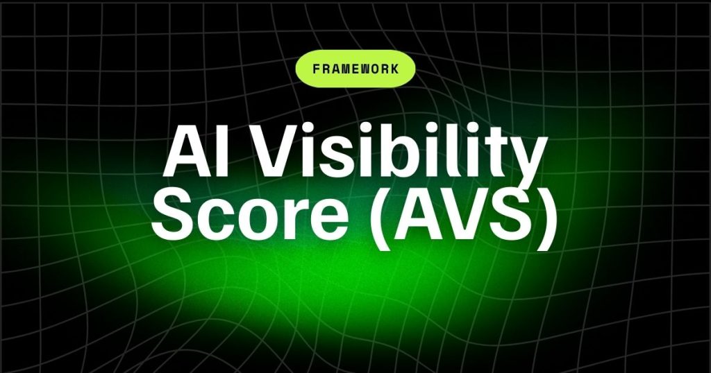 AI Visibility Score (AVS): Measure LLM Citations 0 to 100