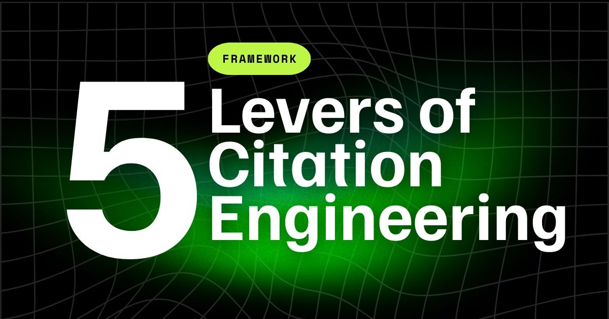 Citation Engineering: How to Make LLMs Recommend Your Brand on Purpose 1 Citation Engineering_ How to Make LLMs Recommend Your Brand on Purpose