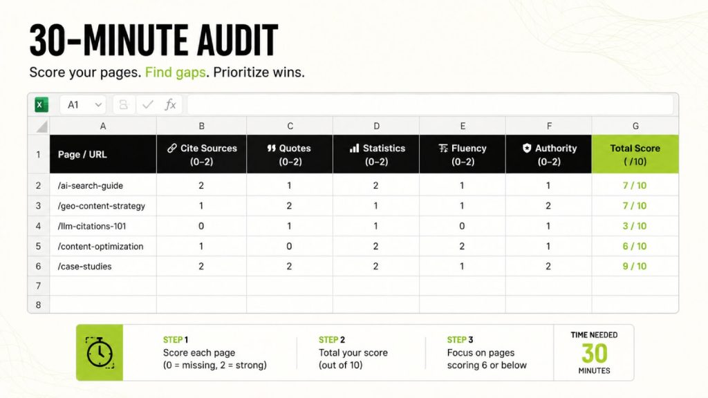 The Princeton GEO Paper in Plain English: 5 Tactics That Boost AI Citation by 40% 10 30 Minute Audit