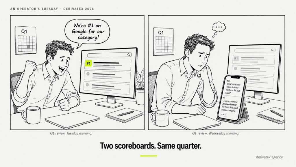 The B2B SaaS Founder's Guide to AI Search Visibility 1 B2B SaaS