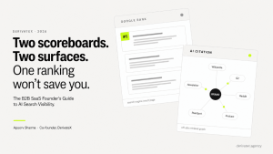 The B2B SaaS Founder's Guide to AI Search Visibility 11 B2B SaaS Founders Guide to AI Search Visibility