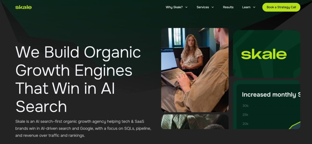 10 Best B2B SaaS SEO Agencies in 2026 (Reviewed by a $5M+ Founder) 5 Skale