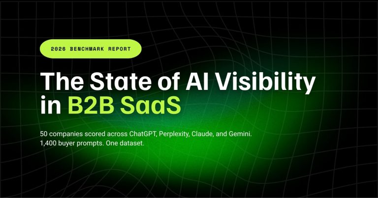 The State of AI Visibility in B2B SaaS: 2026 Benchmark Report 12 State of AI Visibility in B2B SaaS Benchmark Report