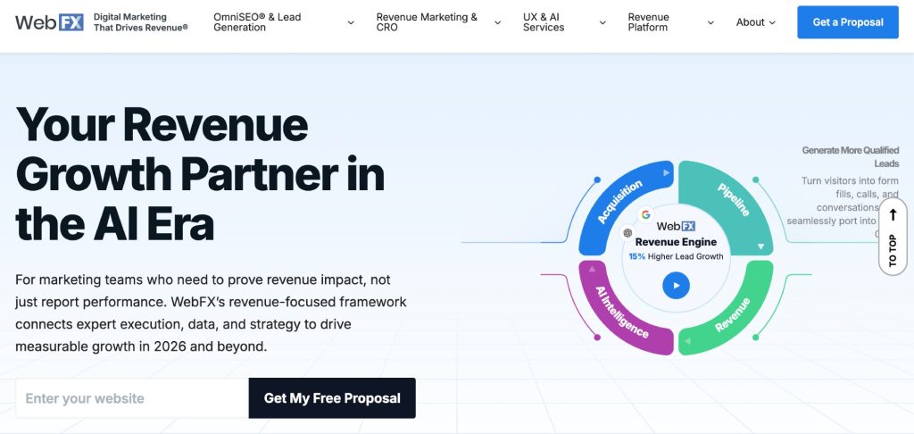 The 25 Best Organic SEO Agencies in 2026 (Honest Review) 6 WebFX