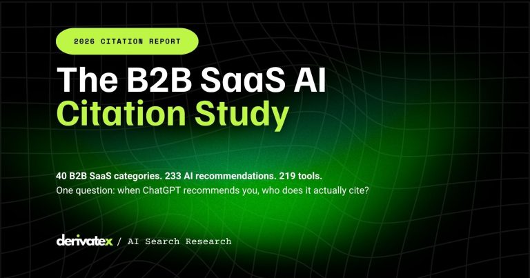 The B2B SaaS AI Citation Study (2026) 1 B2B SaaS AI Citation Study