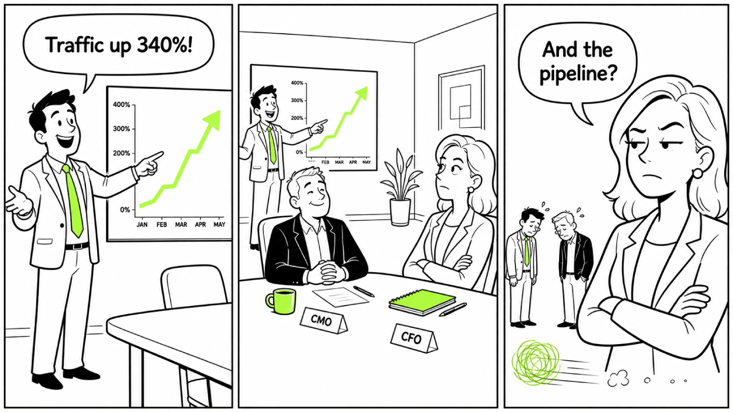How B2B SaaS Companies Actually Generate Pipeline from SEO & AI Search (Not Just Traffic) 1 B2B SaaS SEO Pipeline