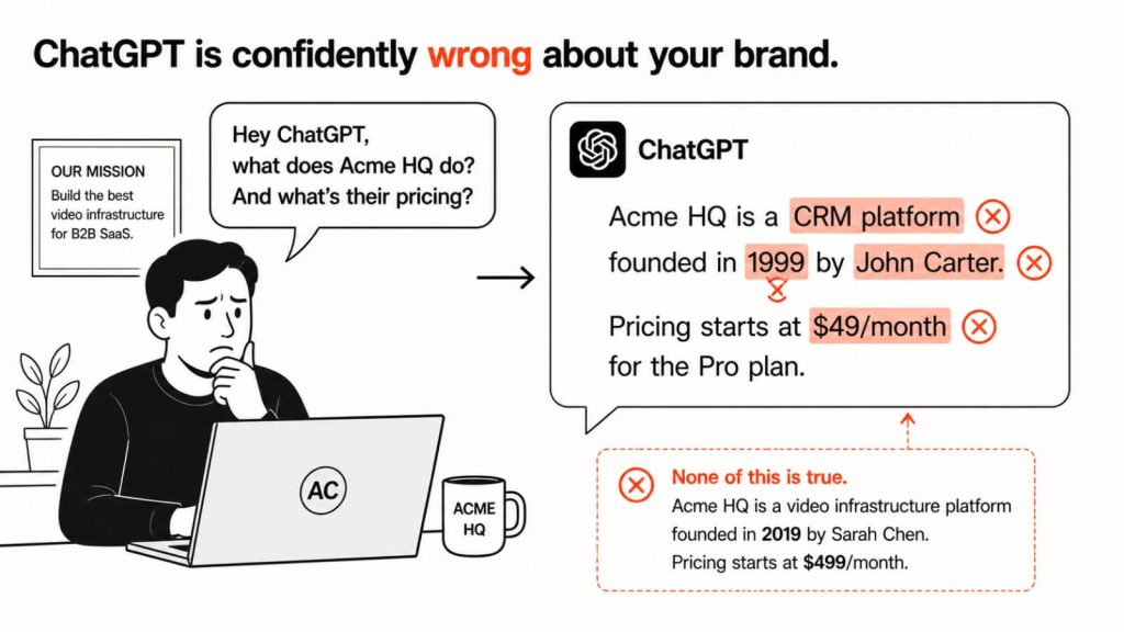 How to Fix Brand Hallucinations in ChatGPT: A Step-by-Step Playbook for B2B SaaS 2 ChatGPT is confidently wrong about your brand