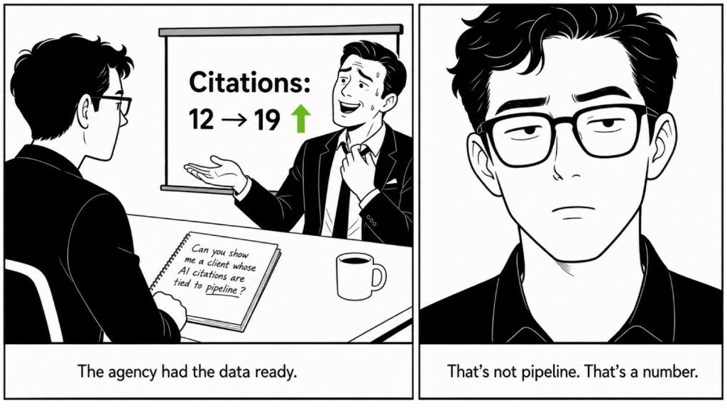 Should You Hire an AI Search Optimization Agency? A Founder's Guide (2026) 7 Evaluating AI Search Optimization 1