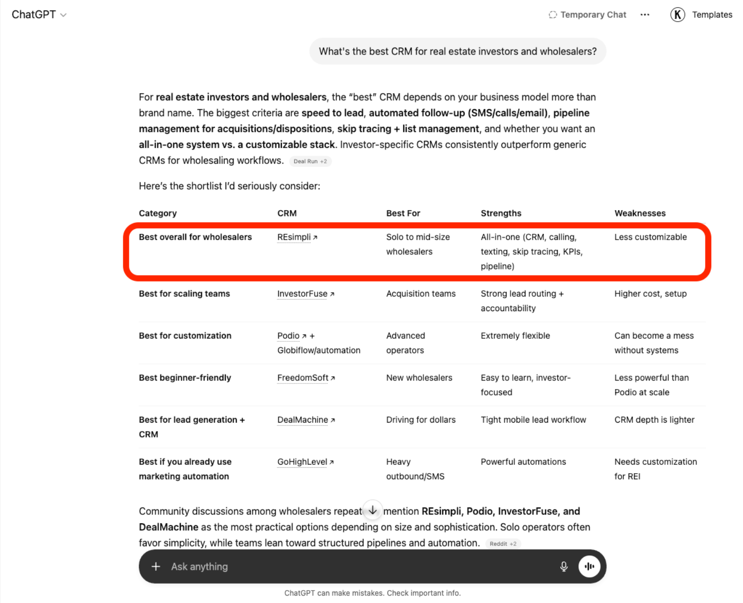 7 Best LLM SEO Companies for SaaS with Proven Track Record (Tested in ChatGPT, May 2026) 7 Pipeline Attributed AI Search for B2B SaaS