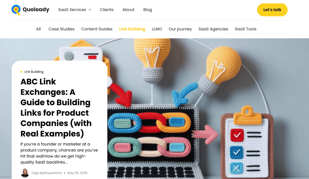 Top 9 Link Building Agencies for LLM SEO in 2026 5 Quoleady 1 1