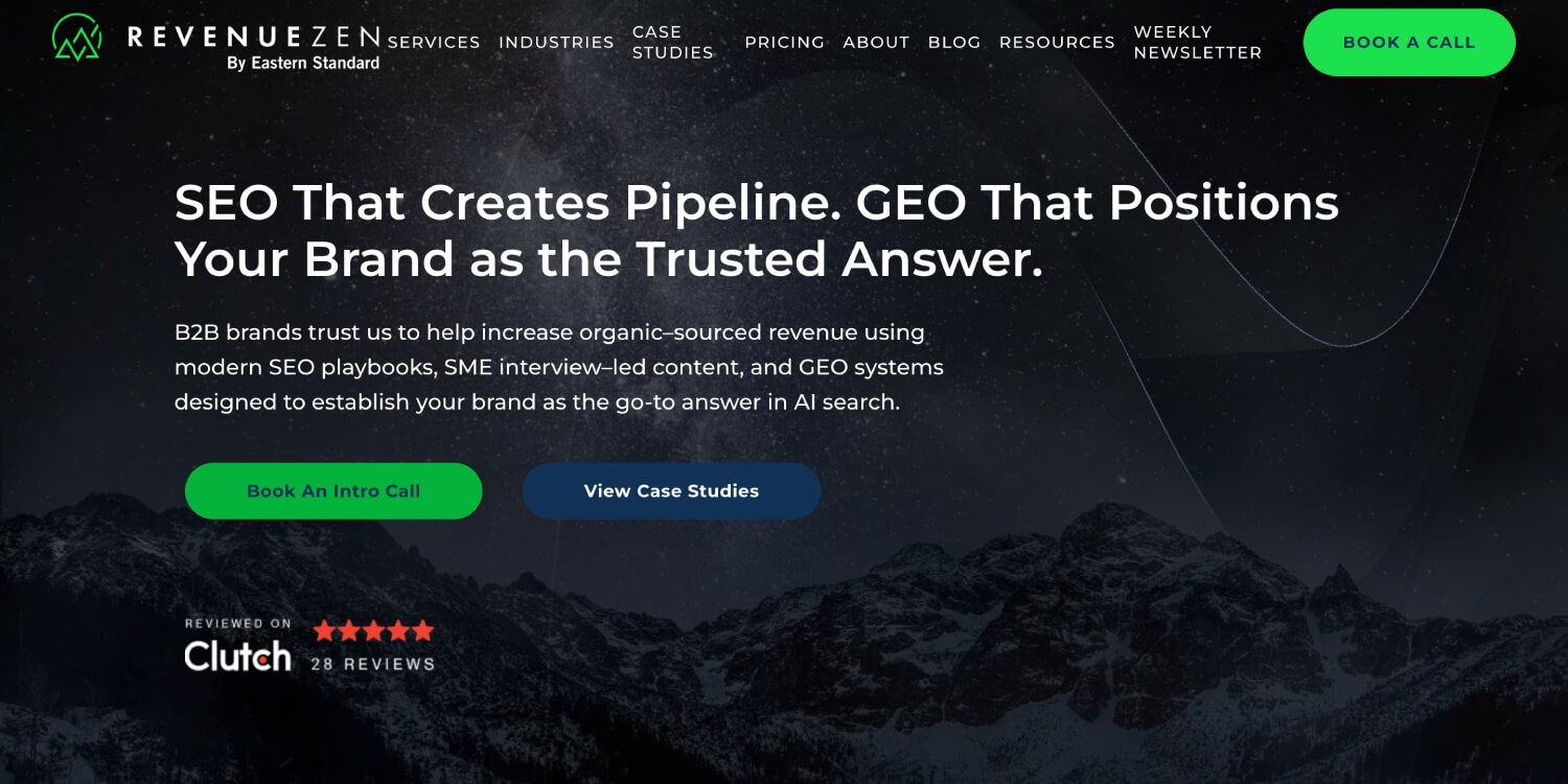 Best B2B SaaS GEO Agencies in 2026: A Buyer's Evaluation Guide 14 Revenuezen
