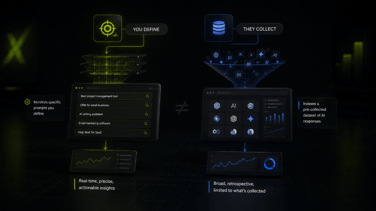Profound vs Ahrefs Brand Radar: Which AI Visibility Tracker for B2B SaaS? 3 These are not the same type of product. 1 1