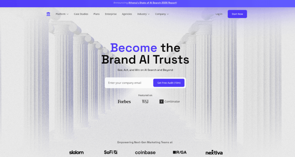 7 Best GEO Tools for B2B SaaS Companies in 2026 8 athenaHQ 1 1 1
