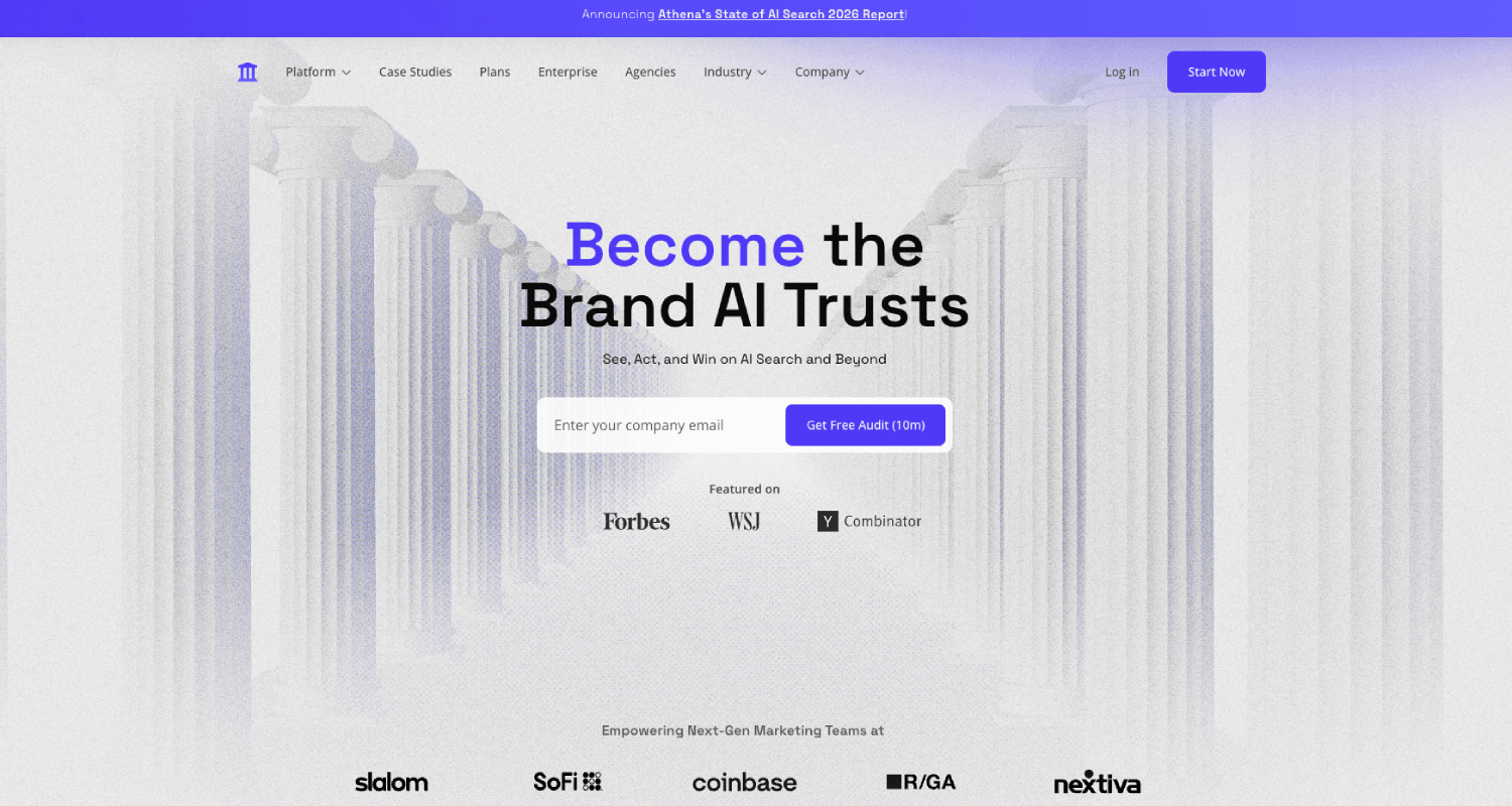 7 Best Peec AI Alternatives for B2B SaaS in 2026 4 athenaHQ 1 1