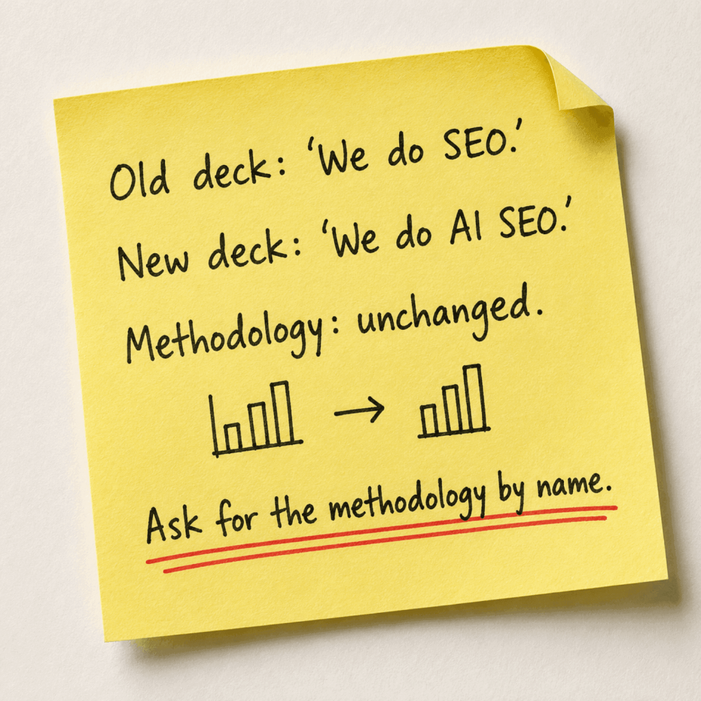 Should You Hire an AI Search Optimization Agency? A Founder's Guide (2026) 5 methodology