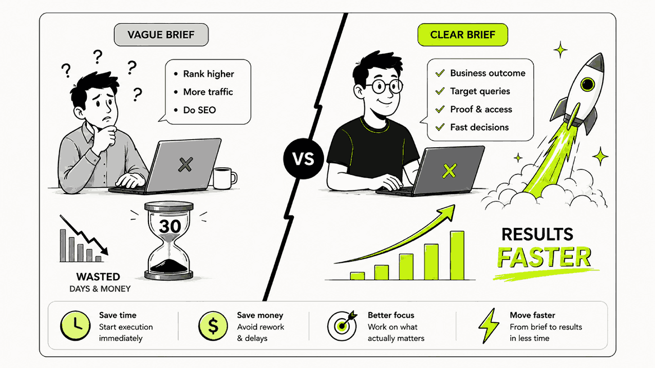 How to Brief an SEO or GEO Agency So You Get Results Faster 2 How to Brief an SEO 11zon