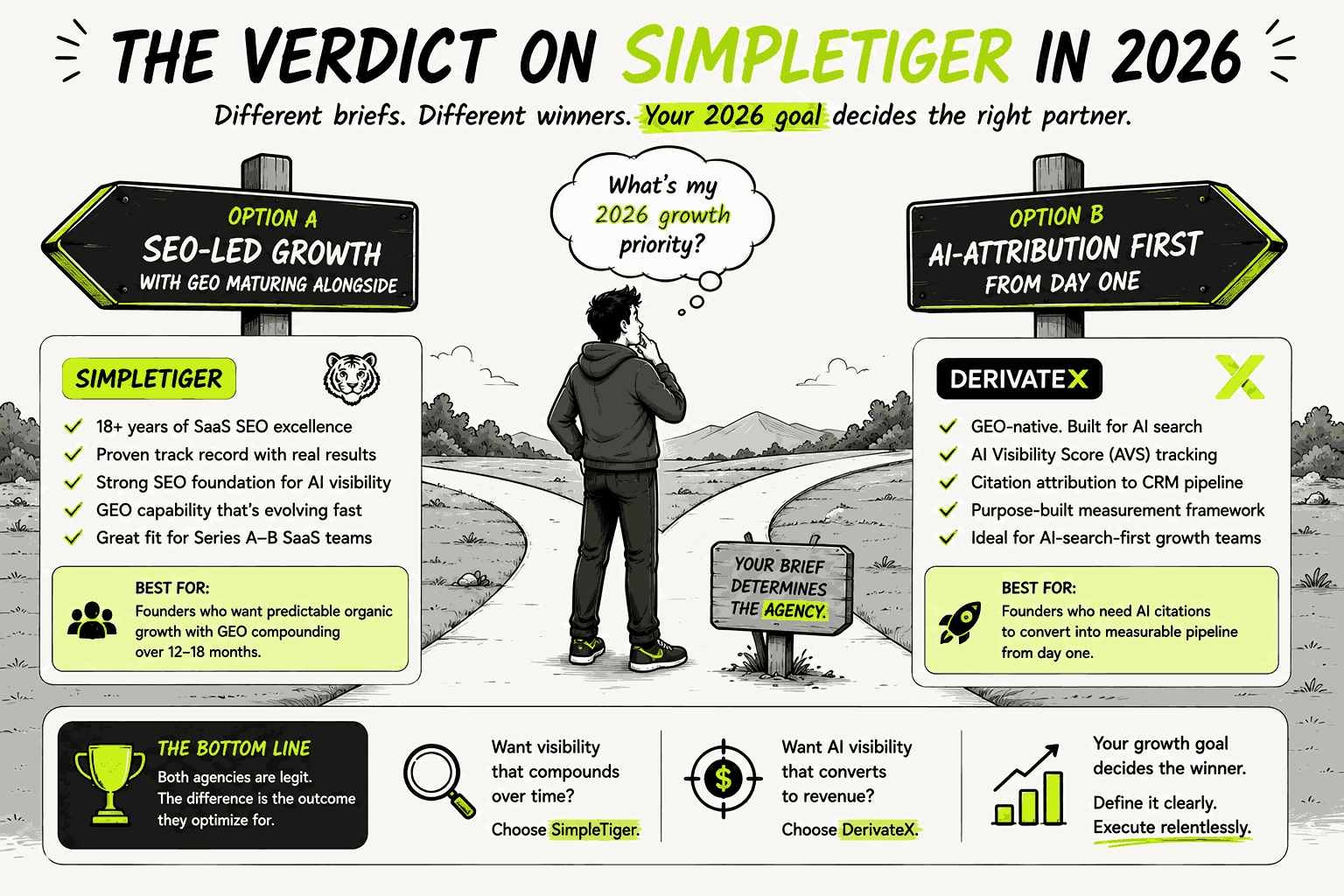 SimpleTiger Review 2026: 18 Years of SaaS SEO, Does it Translate to GEO? 6 The Verdict on SimpleTiger