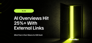 AI Overviews Hit 25%+ With External Links: What Peec's Chart Means for B2B SaaS 12 AI Overviews Hit 25 With External Links What Peecs Chart Means for B2B SaaS