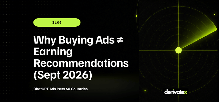 ChatGPT Ads Pass 60 Countries: Why Buying Ads ≠ Earning Recommendations (Sept 2026) 1 ChatGPT Ads Pass 60 Countries Why Buying Ads ≠ Earning Recommendations Sept 2026