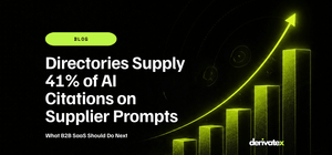 Directories Supply 41% of AI Citations on Supplier Prompts: What B2B SaaS Should Do Next 12 Directories Supply 41 of AI Citations on Supplier Prompts What B2B SaaS Should Do Next
