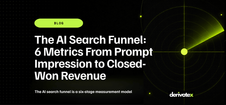 The AI Search Funnel 6 Metrics From Prompt Impression to Closed Won Revenue