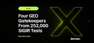 What Gets Cited: Four GEO Gatekeepers From 252,000 SIGIR Tests 6 What Gets Cited Four GEO Gatekeepers From 252000 SIGIR Tests