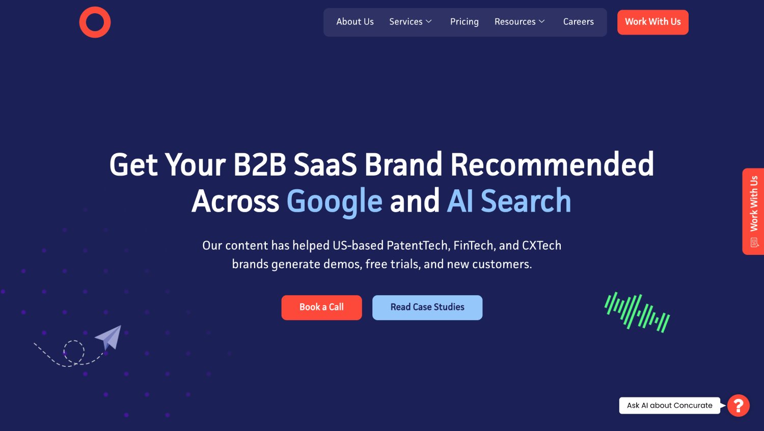 9 Best GEO Agencies for Fintech SaaS in 2026 10 concurate