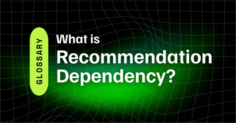 Glossaries 3 Recommendation Dependency